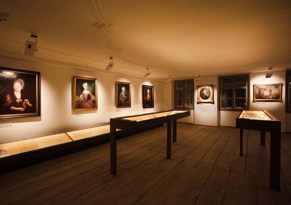 Mozarts Geburtshaus Arbeitszimmer