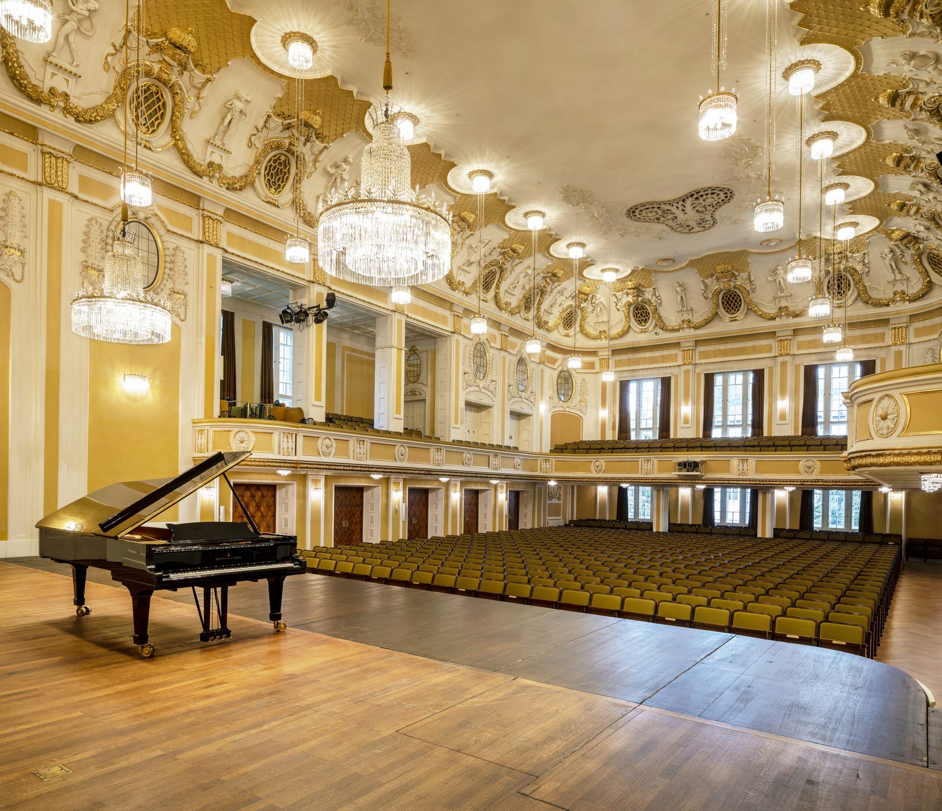 Großer Saal von Bühne Großer Saal von Bühne