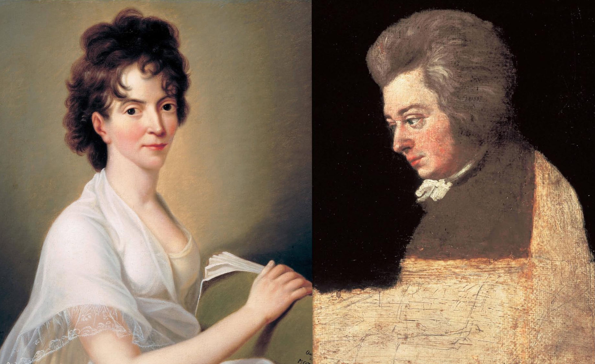 Constanze und Wolfgang Amadé Mozart Constanze und Wolfgang Amadé Mozart